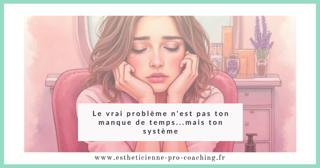 article de blo : Le vrai problème n'est pas ton manque de temps...mais ton système