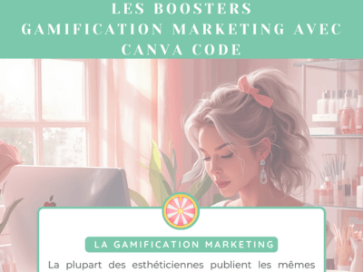 booster gamification canva code estheticienne pro coaching