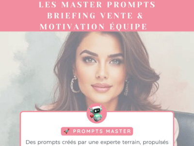 Prompts IA pour esthéticiennes | Prompt Masters – Briefing vente te motivation équipe Esthéticiennes Pro Coaching